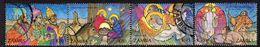 Zambia 1992 Christmas Set Of 4, Used, SG 708/11 (BA2) - Zambia (1965-...)