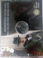 20 Pounds 2015 Winston Churchill Pure Silver Coin United Kingdom - Andere & Zonder Classificatie