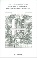 Slovakia - 2020 - 1150th Anniversary Of Consecration Of St. Methodius, Archbishop Of Great Moravia - Commemorative Sheet - Briefe U. Dokumente