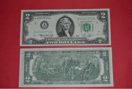 USA $2 Dollar Bill 1976 - (A)  BOSTON, Crisp, UNCIRCULATED - Federal Reserve Notes (1928-...)