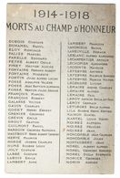 VILLERS BRETONNEUX (80) Carte Photo Monument Aux Morts Guerre 1914-18 - Villers Bretonneux