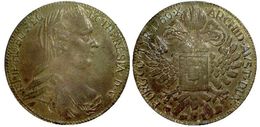 02570 MEDAGLIA MEDAL MARIA TERESA D'AUSTRIA SENZA APPICCAGNOLO WITHOUT SUSPENSION - Royal / Of Nobility