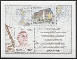 Saint Pierre & Miquelon 2020 - Eric Tabarly Miniature Sheet Mnh - Unused Stamps