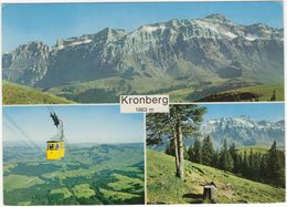 Kronberg 1663 M - Luftseilbahn Jakobsbad-Kronberg - Gonten AI - (1969) - Gonten