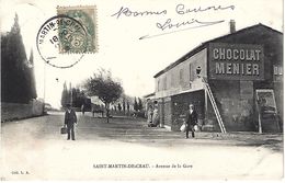 CPA13- SAINT MARTIN DE CRAU- Avenue De La Gare - Other Municipalities