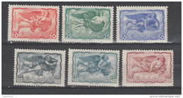 Grece  1942  Aérien  N° Entre 53 Et 61  Neuf X X  = 6 Valeurs Diff.. - Unused Stamps