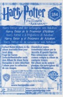 Panini - Sticker - Harry Potter And The Prisoner Of Azkaban - Empty Back Of The Sticker - See Scans - Edición  Inglesa