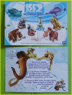 BPZ SERIE KINDER AGE DE GLACE ITALIE FRANCE ESPAGNE 2006 - Notices