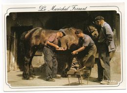 Delcampe - CPM       LE MARECHAL FERRANT   -  FERRAGE D UN CHEVAL - Bauern