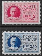 Vatican - N° 1 Et 2 * - Cote 45 € - Exprès