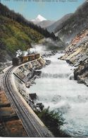 VISP → Chemin De Fer Viège - Zermatt Et La Viège (Vispbach) Ca.1910 - Viège