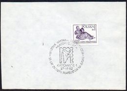 Polen 1982  Sonderstempel/ Special Cancellation  KATOWICE 1  ; 50 Jahre Verbindung Der Schlesischen Philatelisten - Maschinenstempel (EMA)