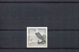 55887 Austria, Schwarzdrucke, Imperforated, S4 Issue 1987 Alpenzoo Innsbruck,bartgeier,Gypaetus Barbatus,Gypaète, - Adler & Greifvögel