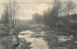 CPA 86 Vienne Lussac Les Chateaux La Grotte De L'Hermitage - Pecheur - Lussac Les Chateaux