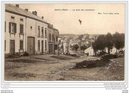 SAINT - LEGER ..--  La Rue De Lourdes . 1909 Vers TERMONDE ( Mr Emile DUBUISSON ) . Voir Verso . - Saint-Léger