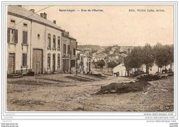 SAINT - LEGER ..-- Rue De L' Ourthe . 1919 Vers BRUXELLES ( Melle Maria LEONARD ) . Voir Verso . - Saint-Leger