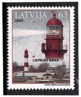 Latvia 2009 . Liepaja Lighthouse. 1v: 63. Michel # 771 - Lettland