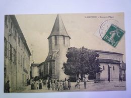 2020 - 6469  SAINT-MATHIEU  (Haute-Vienne)  :  Route De PIEGUT -  SUP Animation  1913   XXX - Saint Mathieu
