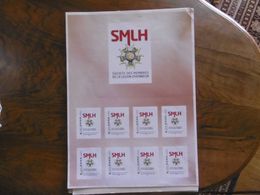 FRANCE   FEUILLET SMLH A ETE PLIE EN SON CENTRE TIMBRES COIN DROIT MARQUE  TIMBRES  IMPECCABLES - Ongebruikt