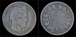 France Louis Philippe I 5 Francs 1835A - 5 Francs