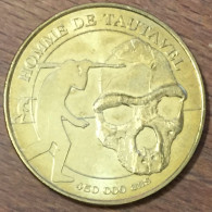 66 TAUTAVEL 450.000 ANS MÉDAILLE SOUVENIR MONNAIE DE PARIS 2011 JETON TOURISTIQUE MEDALS COINS TOKENS - 2011