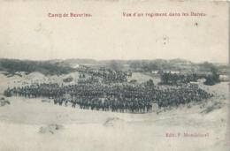 Camp De Beverloo - Vue D'un Regiment Dans Les Dunes - Edit. F. Mondelaers - 1908 - Leopoldsburg (Kamp Van Beverloo)