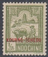 Kouang-Tcheou 1941 - Definitive Stamp: Plower & Tower Of Confusius - Mi 129 * MH [1068] - Neufs