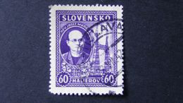 Slovakia - 1939 -     Mi:SK 46X, Sn:SK 38, Yt:SK 36 O - Look Scan - Oblitérés