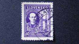 Slovakia - 1939 -     Mi:SK 46X, Sn:SK 38, Yt:SK 36 O - Look Scan - Usati