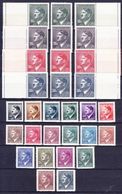 Boheme Et Moravie 1942 Mi  89-110+Zf (Yv 77-98+vignettes), (MNH)** - Unused Stamps