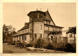 Chatenois * Hôtel Restaurant De La Gare * Propriétaire Eugène HERRMANN * Hostellerie - Chatenois