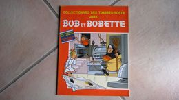 EO COLLECTIONNEZ LES TIMBRES POSTE AVEC  BOB ET BOBETTE ALBUM SOUPLE PUBLICITAIRE   VANDERSTEEN GEERTS - Suske En Wiske