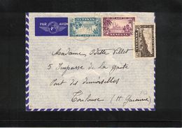 Senegal 1939 Interesting Airmail Letter - Storia Postale