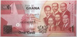 Ghana - 1 Cedi - 2014 - PICK 37e - NEUF - Ghana