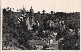 CPA NELS - CLERVAUX - LE CHÂTEAU ET L'EGLISE - NEUVE NON VOYAGEE.. - Clervaux