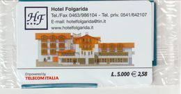 4-Carta Alberghi-Hotel Folgarida-Nuova In Confezione Originale - Speciaal Gebruik