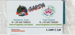 12-Carta AlberghiHotel Imperial-Garda-Nuova In Confezione Originale-Scitta In Inglese - Sonderzwecke