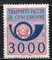 ITALIA - 1984 - CORNO DI POSTA - PACCHI IN CONCESSIONE - MNH - Colis-concession