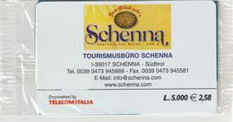 18-Carta Alberghi-Schenna-Sudtirol-Nuova In Confezione Originale - Special Uses