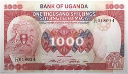 Ouganda - 1000 Shillings - 1986 - PICK 26 - NEUF - Oeganda