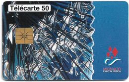 Monaco - MF47 (002) - Expo Lisboa '98 - Gem1A Symm. Black, Cn. B7Cxx002, 12.1997, 50Units, 50.600ex, Used - Monace