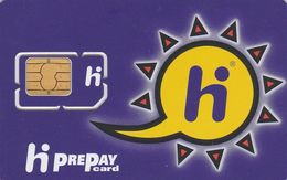 Netherlands, Hi GSM SIM Kaart-Hi Prepay, GSM / SIM Card With Chip, 2 Scans. - Cartes GSM, Prépayées Et Recharges