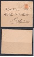 FINLAND FINLANDE FINNLAND 1889 Mi 30 On  Letter To SWEDEN - Covers & Documents