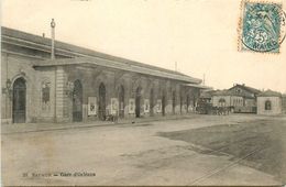 Saumur * Gare D'orléans * Le Parvis * Ligne Chemin De Fer Maine Et Loire - Saumur