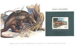 (C 32) World Wildlife Fund International WWF - Animals Of The World Stamp Collection - Armadillo - Otros