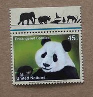 NY12-01 : Nations-Unies (New-York) / Protection De La Nature - Panda Géant (Ailuropoda Melanoleuca) - Nuevos