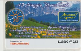 30-Carta Alberghi-Atlantide Viaggi-Civitanova Marche-(MC)-Nuova - Special Uses