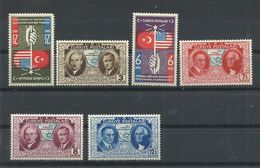 TURQUIA  YVERT  906/11   MNH  ** - Neufs