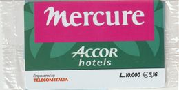 65-Carta Alberghi-Mercure-Accor Hotels-Nuova In Confezione Originale - Speciaal Gebruik