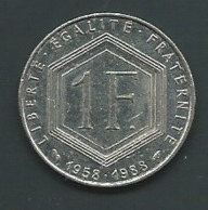 FRANCE - 1988 - MONNAIE - 1 FRANC - CHARLES DE GAULLE Pia 23308 - 1 Franc